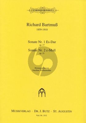 Bartmuss Sonaten Es-Dur Opus17,1 und c-Moll Opus 21,2 Orgel (Joachim Wollenweber)