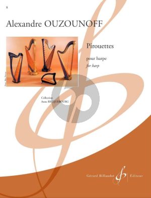 Ouzounoff Pirouettes pour Harpe