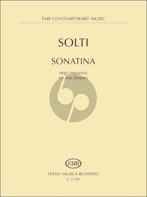 Solti Sonatina for 4 Timpani (Score)