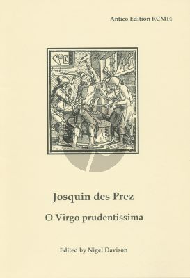 des Prez O Virgo Prudentissima for Mixed Choir