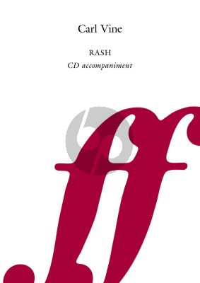 Vine Rash Piano solo CD accompaniment