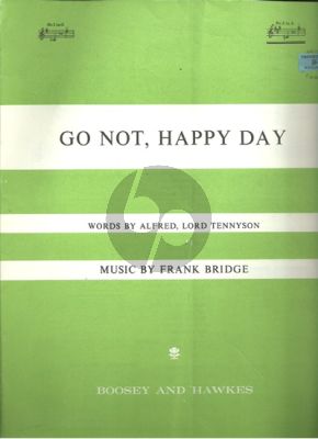 Bridge Go Not, Happy Day (High Voice (A Major) and Piano)