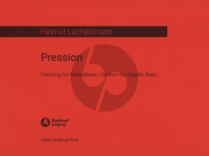 Lachenmann Pression for Double Bass