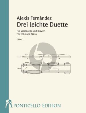 Fernandez 3 leichte Duette für Violoncello und Klavier
