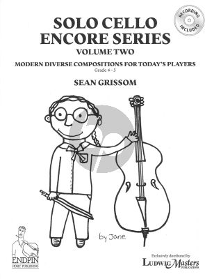 Grissom Solo Cello Encore Series: Volume 2