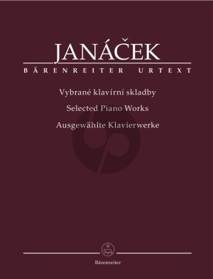 Janacek Selected Piano Works (edited by Ondrej Pivoda) (Barenreiter-Urtext)