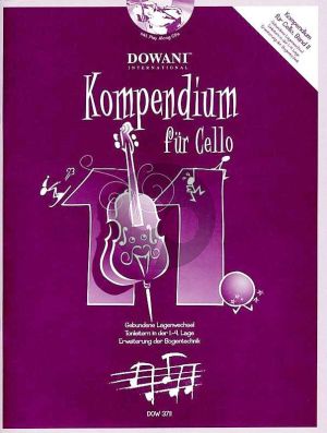 Kompendium für Cello Vol. 11 (Buch mit 2 CD's)