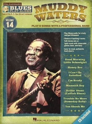Muddy Waters Hal Leonard Blues Play-Along Volume 14 Book & CD (All C-Bb-Eb and Bass Clef Instr.)