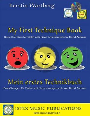 Wartberg Mein erstes Technikbuch Violine (mit Klavier) (Buch mit CD und Audio online)