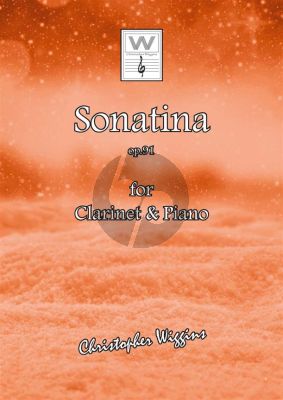 Wiggins Sonatina Opus 91 Clarinet and Piano