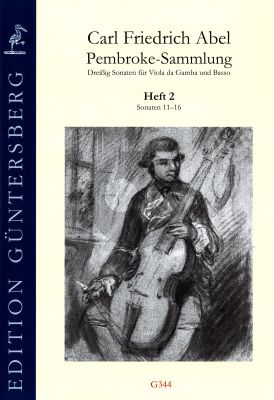 Pembroke Collection 30 Sonatas Vol. 2 No. 11 - 16 Viola da Gamba-Bc