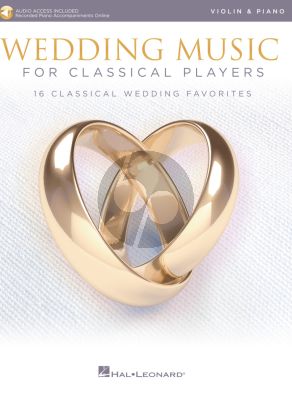 Wedding Music for Classical Players – Violin and Piano