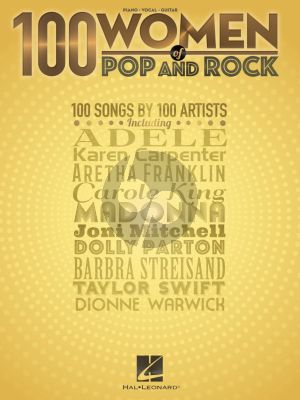100 Women of Pop and Rock (Piano-Vocal-Guitar)