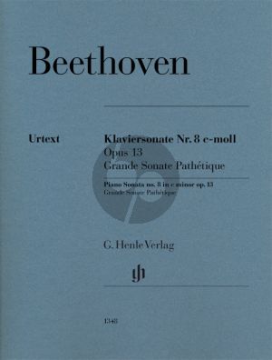 Beethoven Sonate c-moll Op.13 (Grande Sonate Pathetique) Piano Solo (edited by Norbert Gertsch and Murray Perahia fingering by Murray Perahia)