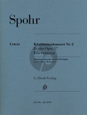 Spohr Konzert No.2 Es-dur Op.57 Klarinette-Orchester (KA) (Ullrich Scheideler)