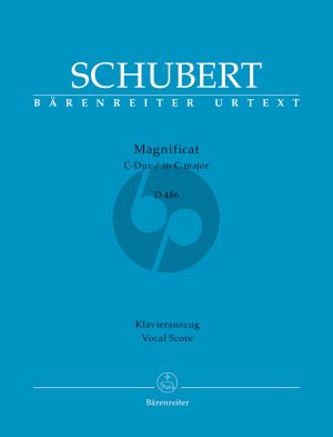 Schubert Magnificat in C-Dur D. 486 Soli-Chor-Orchester (Klavierauszug von Andreas Köhs) (Rudolf Faber)