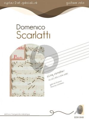 Scarlatti 5 Sonates for Guitar