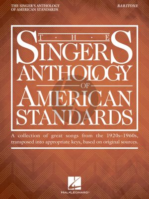 The Singer's Anthology of American Standards Baritone (Richard Walters)