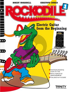 Gruber-Morandell Rockodile 1 Guitar (Electric Guitar from the Beginning)