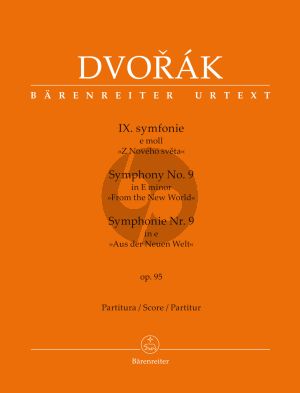 Dvorak Symphony No. 9 e-minor Opus 95 "From the New World" (Full Score) (edited by Jonathan Del Mar)