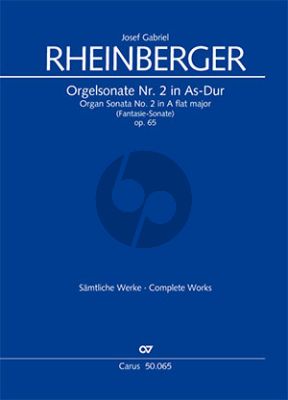 Rheinberger Sonate No.2 As-dur Op.65 Orgel (Fantasie-Sonate) (Martin Weyer)