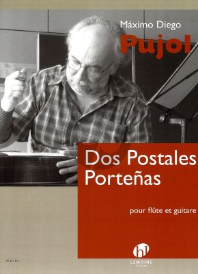 Pujol Dos Postales Portenas Flute et Guitare