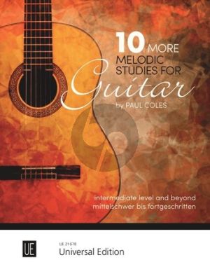 Coles 10 more Melodic Studies for Guitar