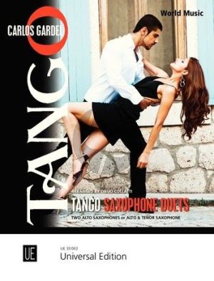 Gardel Tango Saxophone Duets for 2 Saxophones (AA/AT) (arr. Diego Collati)