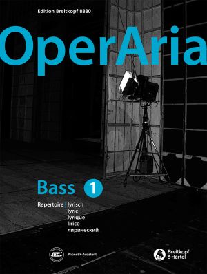 OperAria Bass Vol.1 Lyric (Book with CD and MP3) (edited by Peter Anton Ling)