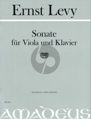 Levy Sonate Viola und Klavier (Timon Altwegg)