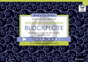 Hintermeier-Baude Senioren Musizieren Blockflote Vol.2 (Lehrgang fur Anfanger und spate Wiedereinsteiger) (Tenor- oder Altblockflöte) (Bk-Cd)