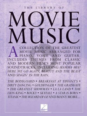 Library of Movie Music Piano-Vocal-Guitar