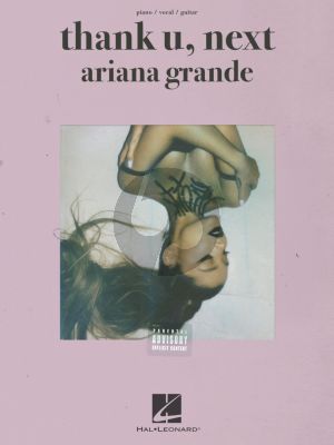 Ariana Grande – Thank U, Next Piano-Vocal-Guitar
