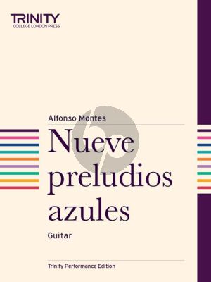Nueve Preludios Azules for Guitar