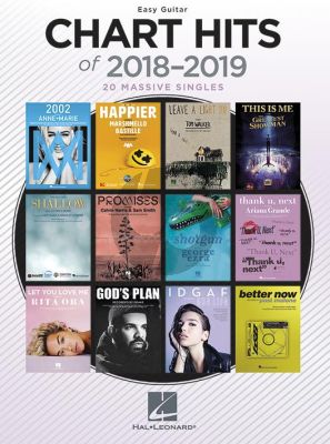 Chart Hits Of 2018-2019 Easy Guitar