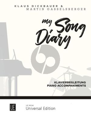 Dickbauer-Gasselsberger My Song Diary for Alto Saxophone Piano accompaniment