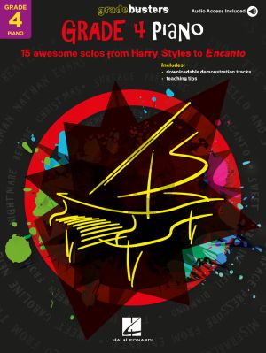 Gradebusters Grade 4 - Piano (15 awesome solos from Harry Styles to Encanto) (Book with Audio online)