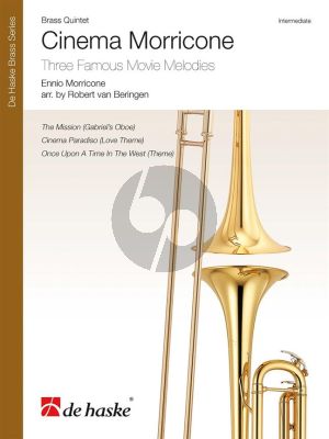 Cinema Morricone for Brass Quintet (Score/Parts) (arr. Robert van Beringen)