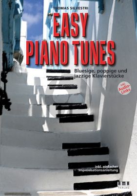 Silvestri Easy Piano Tunes (18 leichte Klavierstücke im Stil von Blues, Pop und Jazz) (Buch mit Audio online)