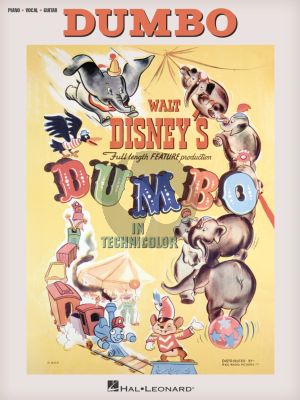 Dumbo - Music from the Full Length Feature Production (Piano-Vocal-Guitar)