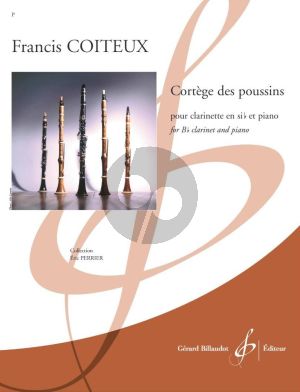 Coiteux Cortege des poussins Clarinette et Piano (easy level grade 2)