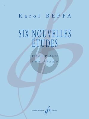 Beffa 6 Nouvelles Etudes pour Piano