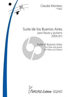 Montero Suite de los Buenos Aires Flöte und Gitarre