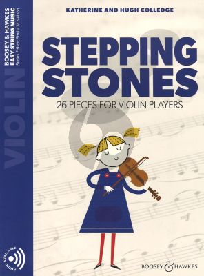 Stepping Stones for Violin Bk-Audio Online (26 pieces for violin players)