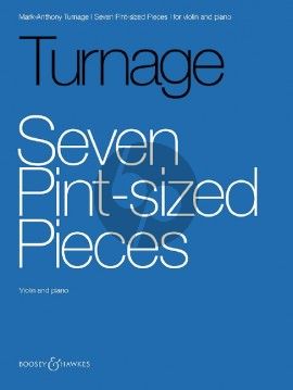 Turnage 7 Pint-sized Pieces Violin and Piano