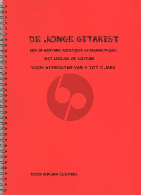 Cuijpers De Jonge Gitarist (Methode voor gitaristen van 7 tot 11 jaar)