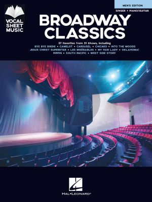 Broadway Classics – Men's Edition (Piano-Vocal-Guitar)