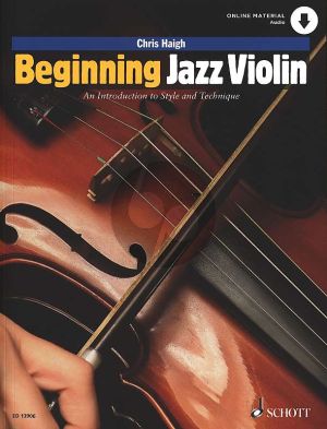 Haigh Beginning Jazz Violin (An introduction to style and technique) (Book with Audio online)