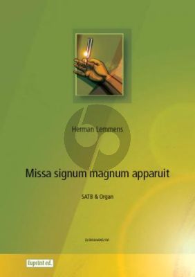 Lemmens Missa Signum Magnum SATB-Piano
