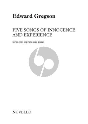 Gregson 5 Songs Of Innocence and Experience Mezzo-Soprano and Piano